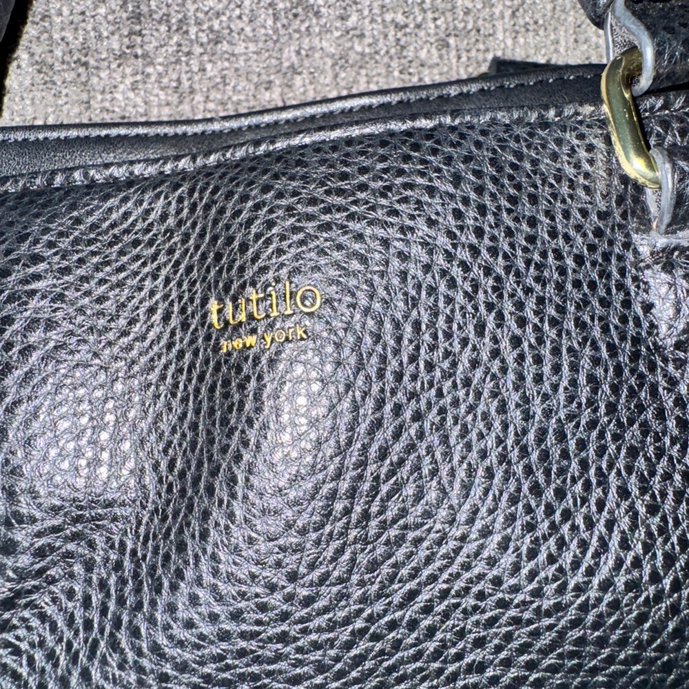 Black Leather Women's Bag